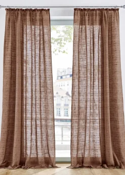bonprix Gardinen|Gardine mit Struktur, in vielen Größen (1er Pack)