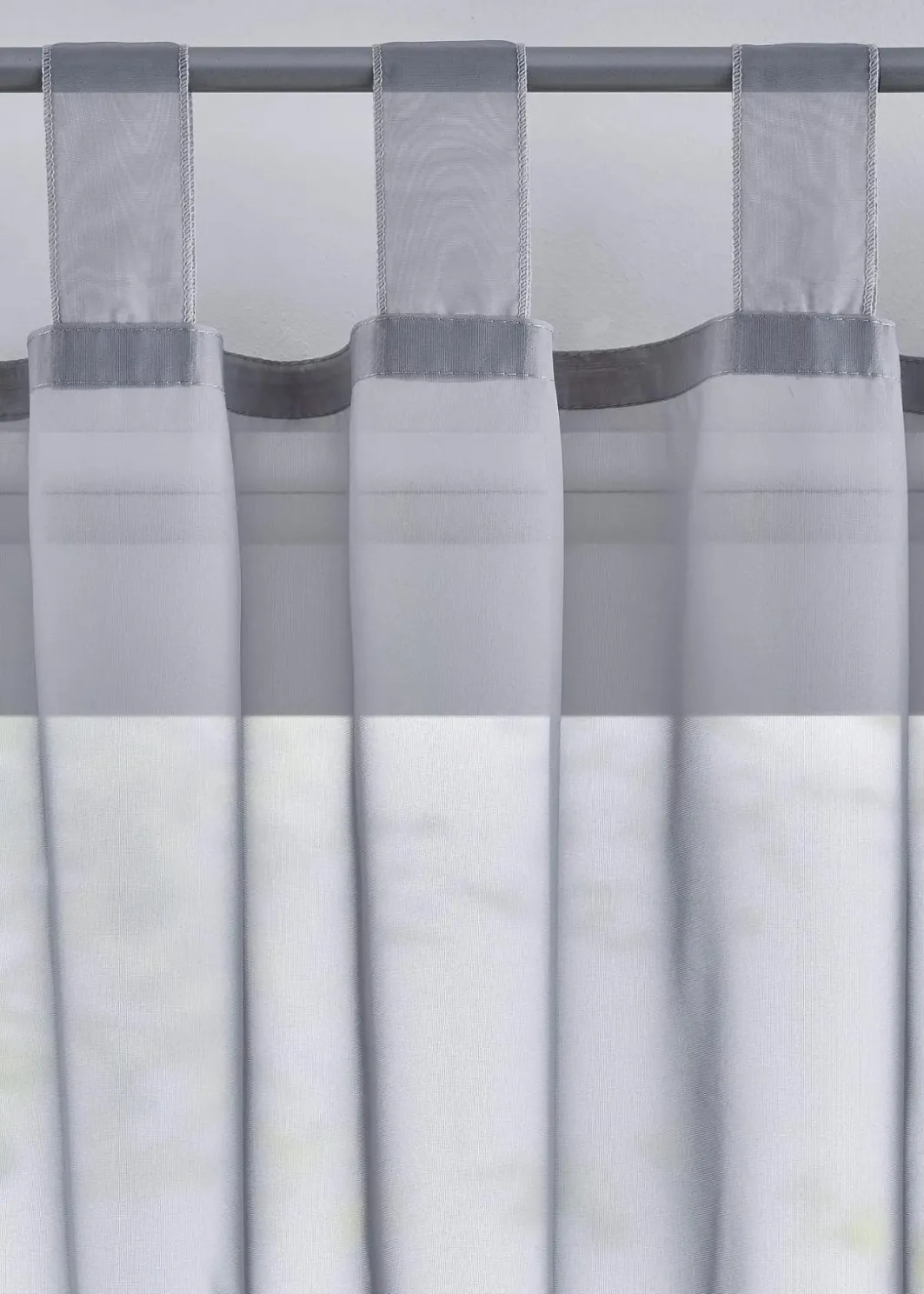 bonprix Gardinen|Gardinen aus leichtem Voile (2er Pack)