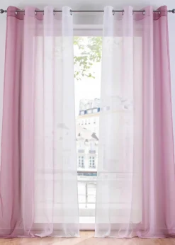 bonprix Gardinen|Gardinen aus leichtem Voile, auch in extralang (2er Pack)
