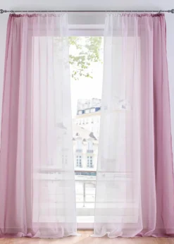 bonprix Gardinen|Gardinen aus leichtem Voile, auch in extralang (2er Pack)