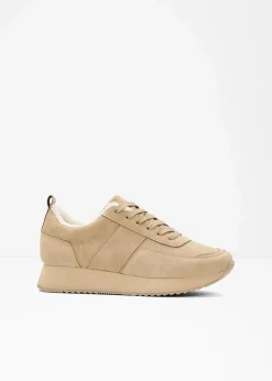 Online Gefütterte Plateau-Sneaker Damen Gefütterte Winterschuhe|Sneaker