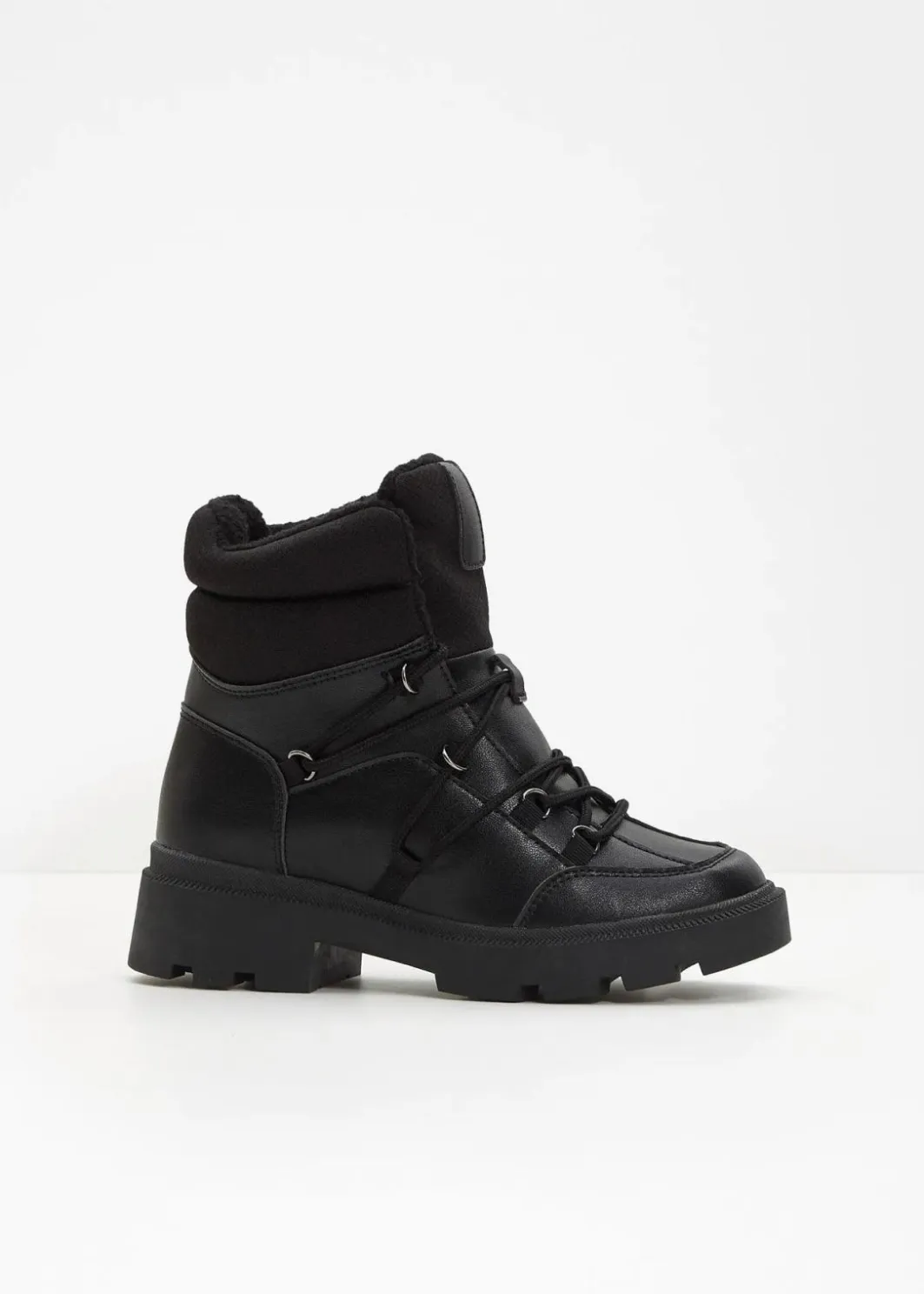 Damen bonprix Gefütterte Winterschuhe|Boots|Gefütterte Schnürboots