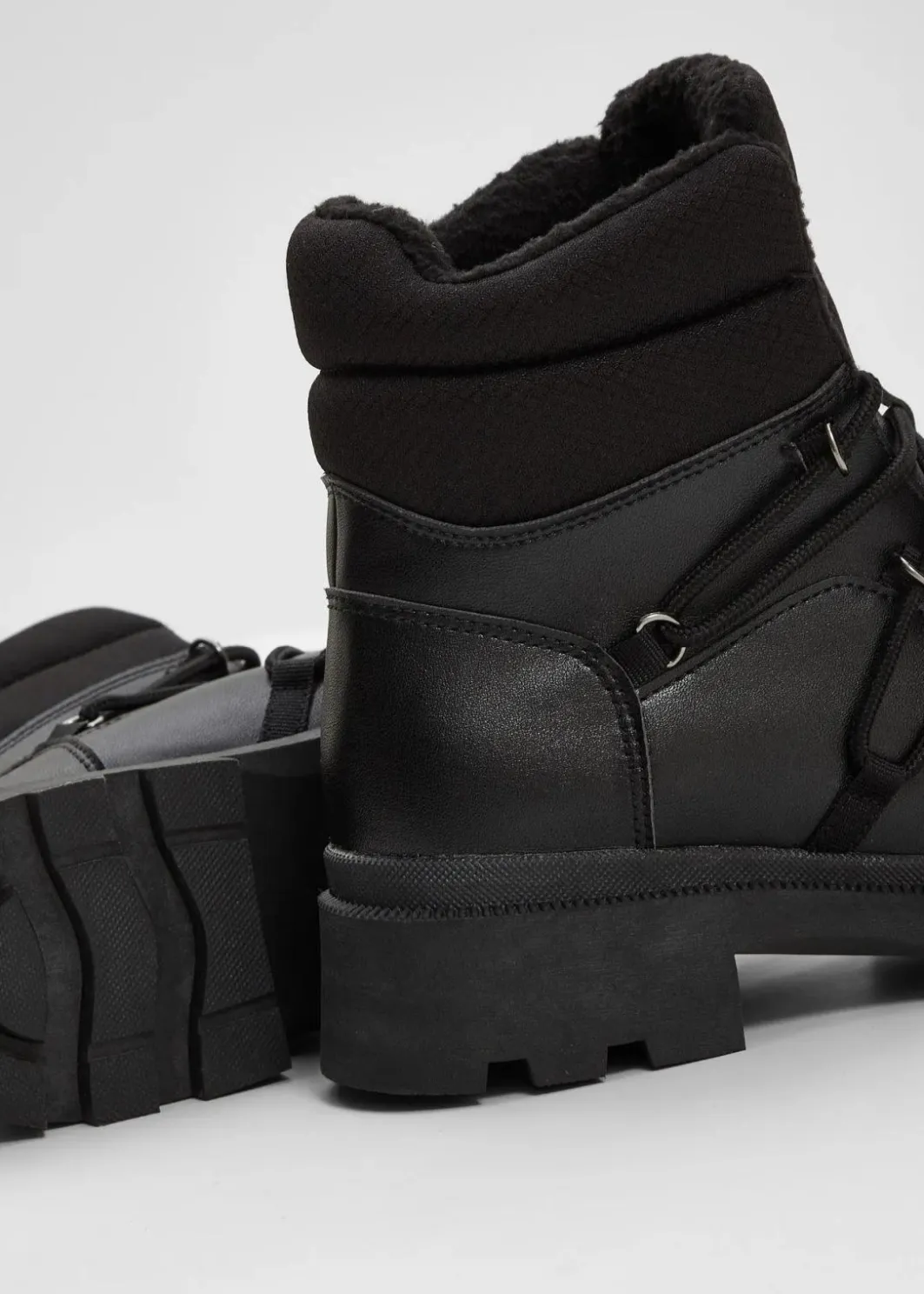 Damen bonprix Gefütterte Winterschuhe|Boots|Gefütterte Schnürboots