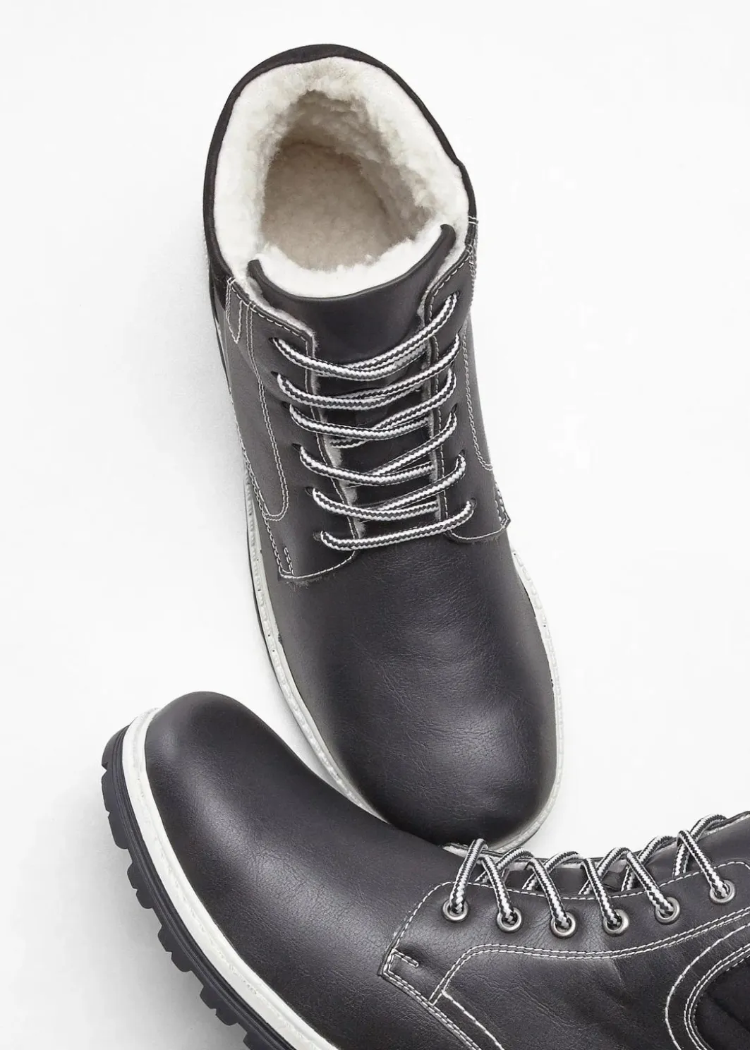 Herren bonprix Boots & Stiefel|Gefütterte Schnürboots