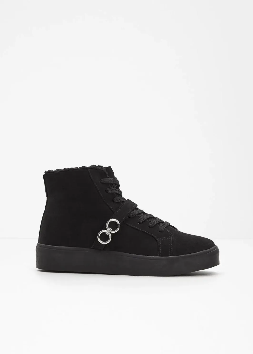 Damen bonprix Gefütterte Winterschuhe|Boots|Gefütterte Schnürboots