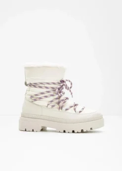 Hot Gefütterte Schnürboots Damen Gefütterte Winterschuhe|Boots