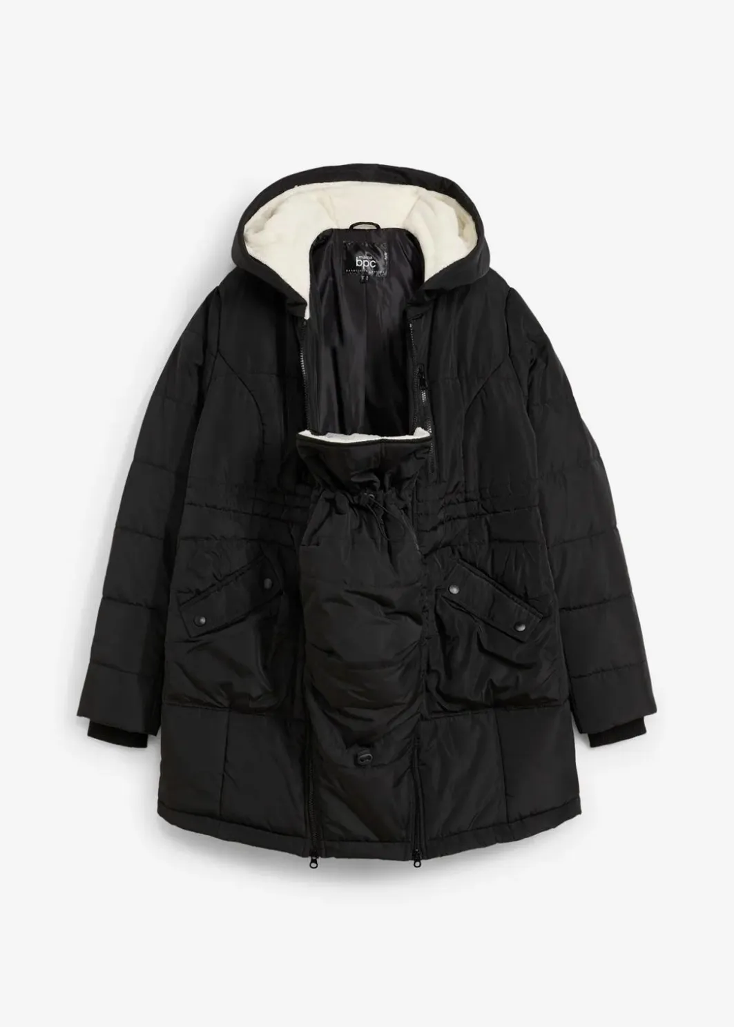 Damen bonprix Bekleidung·Blazer|Umstandsmode|Gefütterte Umstandsjacke mit Baby-Einsatz