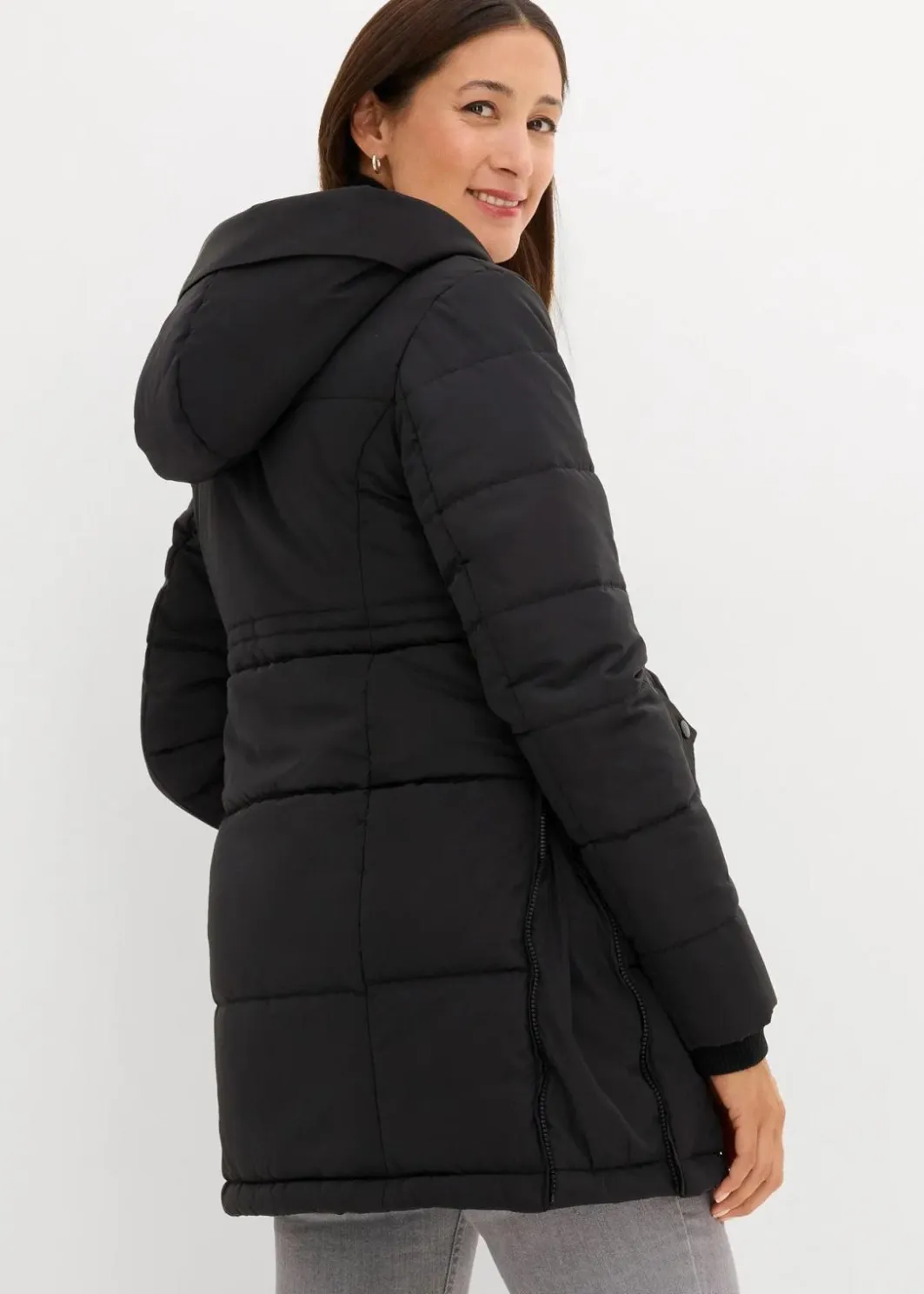 Damen bonprix Bekleidung·Blazer|Umstandsmode|Gefütterte Umstandsjacke mit Baby-Einsatz