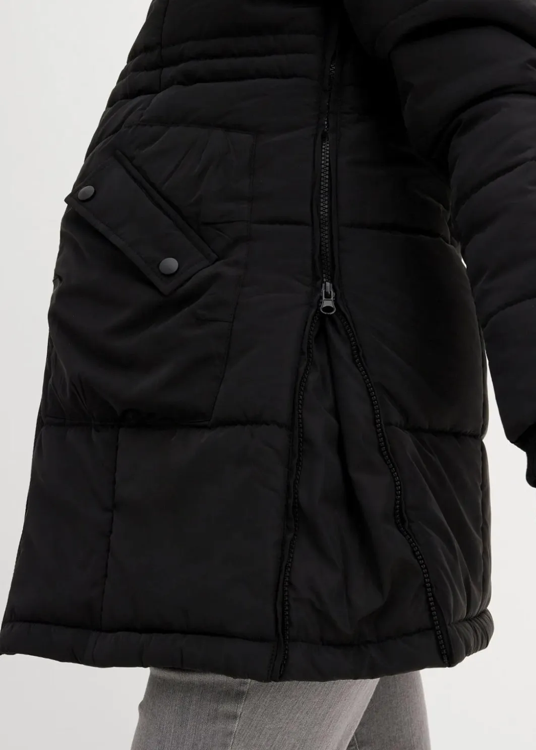 Damen bonprix Bekleidung·Blazer|Umstandsmode|Gefütterte Umstandsjacke mit Baby-Einsatz