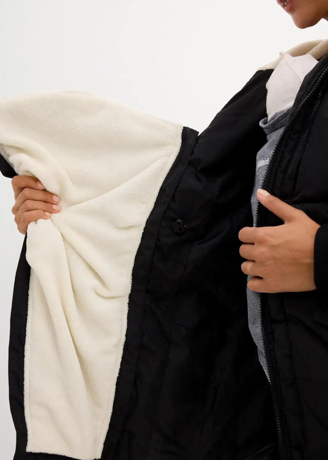 Damen bonprix Bekleidung·Blazer|Umstandsmode|Gefütterte Umstandsjacke mit Baby-Einsatz