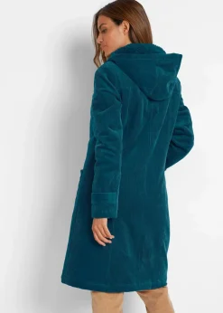 Damen bonprix Bekleidung·Hosen|Gefütterter Cord-Dufflecoat