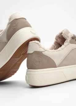Damen Rieker High Heels|Komfortschuhe|Gefütterter Komfort-Plateau-Sneaker