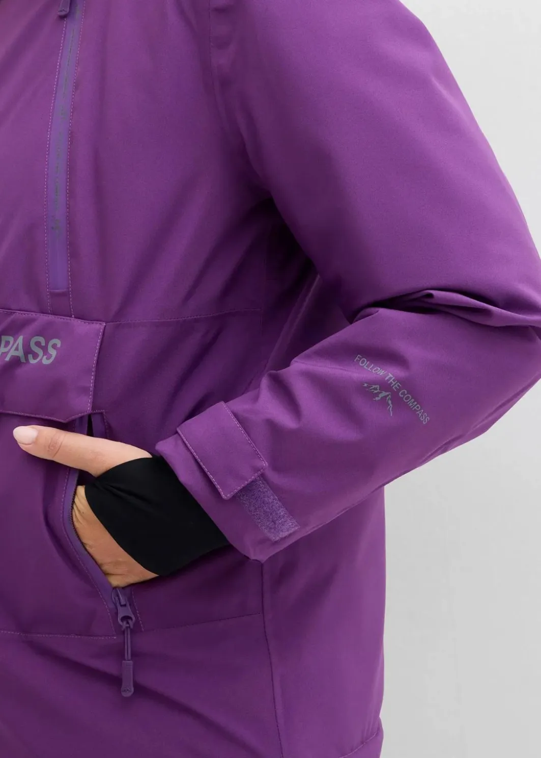 Damen bonprix Jacken & Mäntel|Sportbekleidung|Gefütterter Windbreaker
