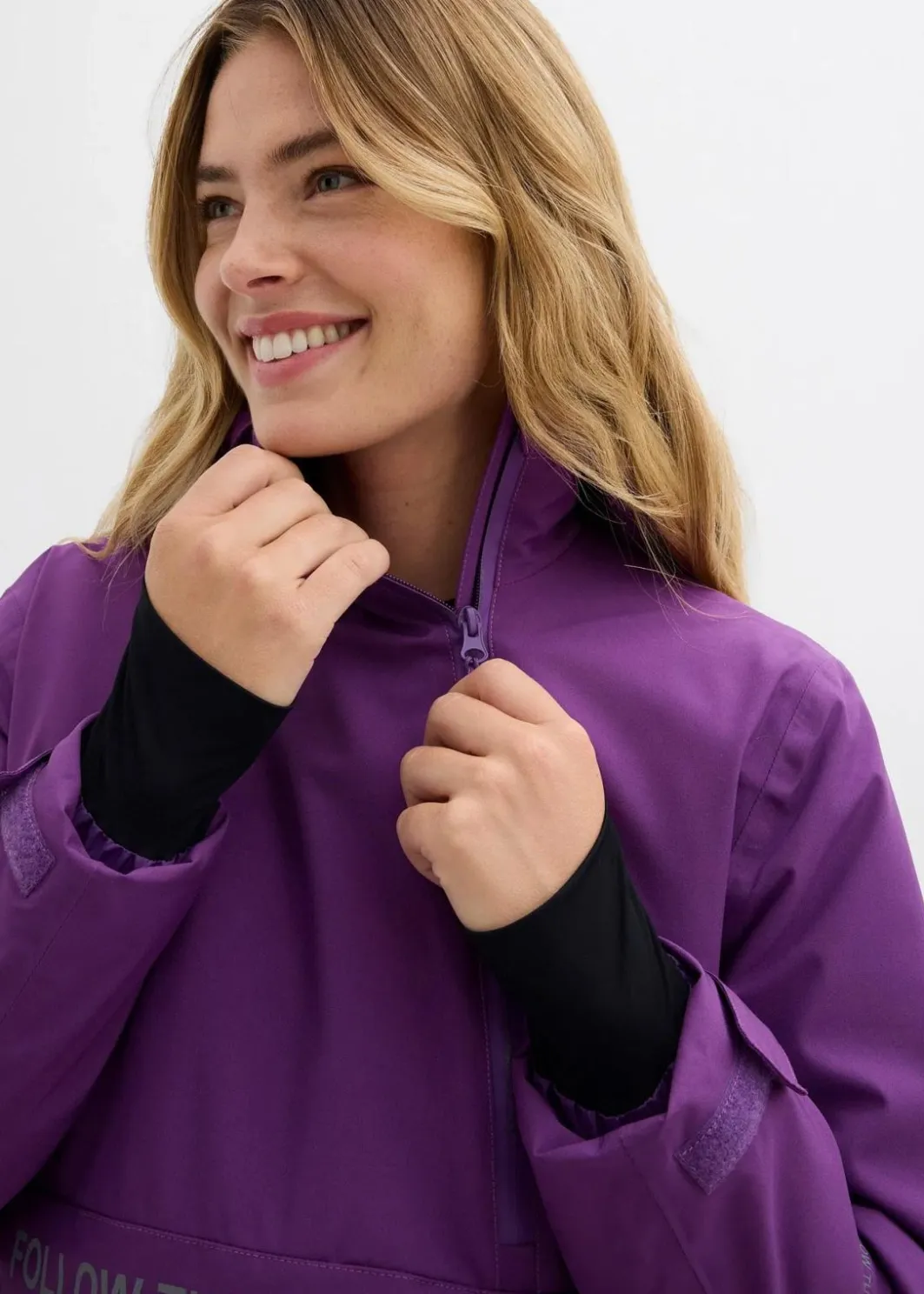 Damen bonprix Jacken & Mäntel|Sportbekleidung|Gefütterter Windbreaker