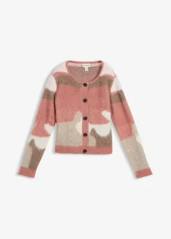 Clearance Gemusterte Strickjacke mit Knopfleiste Damen Bekleidung·Umstandsmode|Bekleidung·Jeans