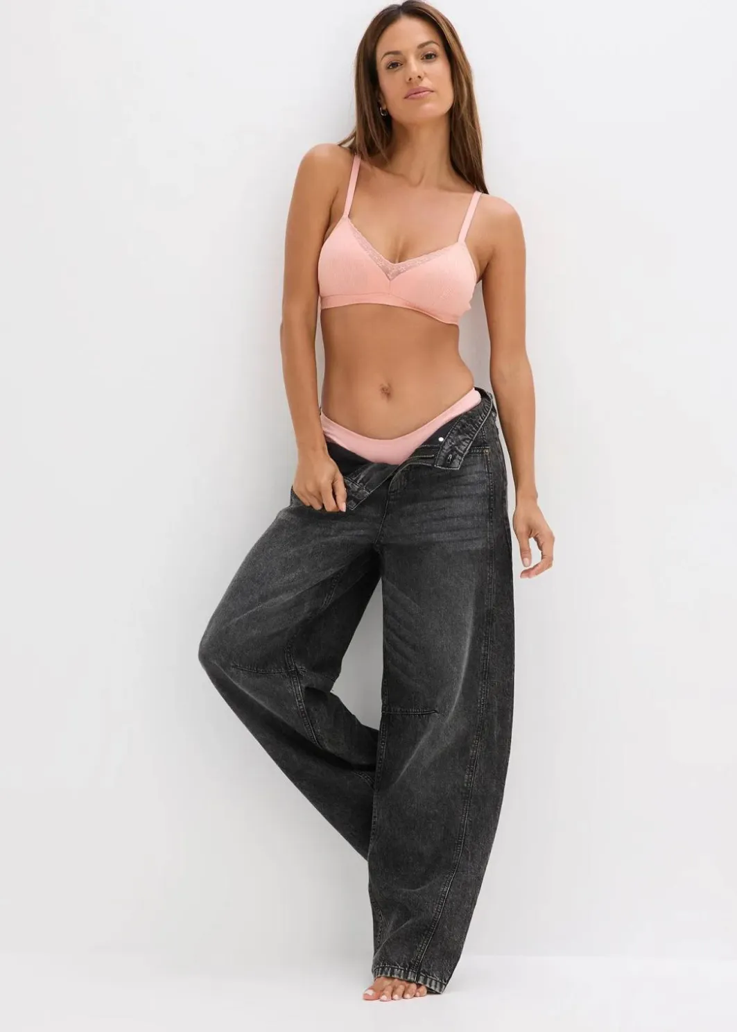 Online Gepolstertes Bralette ohne Bügel mit Bio-Baumwolle (2er Pack) Damen Nachhaltigere Materialien|Bhs