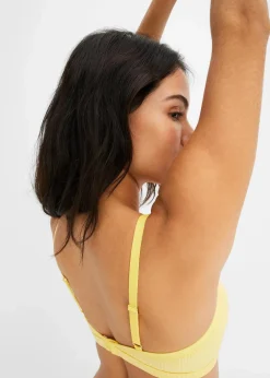 Damen bonprix Nachhaltigere Materialien|Bhs|Gepolstertes Bralette ohne Bügel mit Bio-Baumwolle (2er Pack)