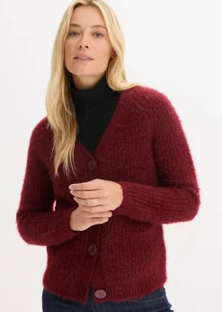Damen bonprix Bekleidung·Umstandsmode|Pullover & Strickjacken|Gerippte Grobstrickjacke