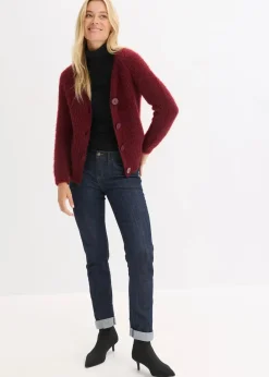 Damen bonprix Bekleidung·Umstandsmode|Pullover & Strickjacken|Gerippte Grobstrickjacke