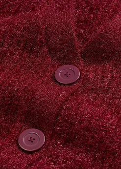 Damen bonprix Bekleidung·Umstandsmode|Pullover & Strickjacken|Gerippte Grobstrickjacke
