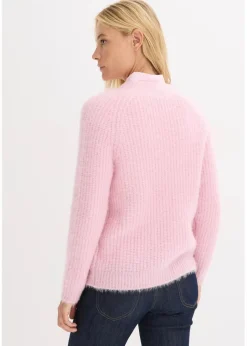 Damen bonprix Bekleidung·Umstandsmode|Pullover & Strickjacken|Gerippte Grobstrickjacke