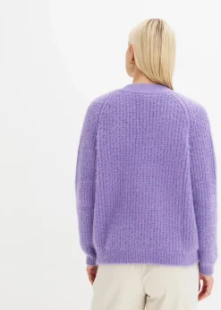 Outlet Gerippte Grobstrickjacke Damen Pullover & Strickjacken|Strickmode