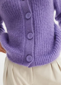 Outlet Gerippte Grobstrickjacke Damen Pullover & Strickjacken|Strickmode