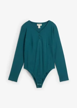 New Gerippter Body mit reiner Bio-Baumwolle Damen Basics|Shirts & Tops