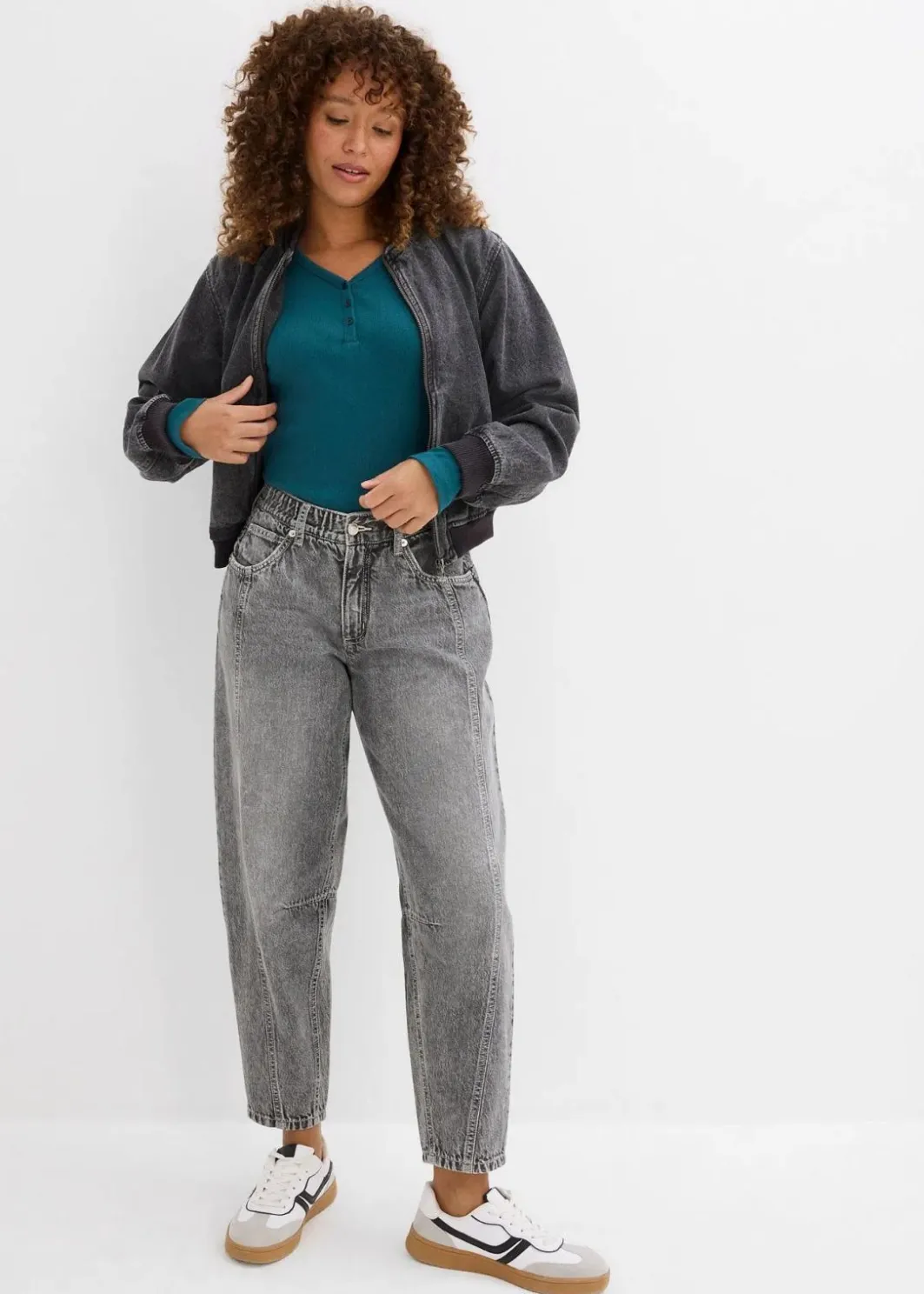New Gerippter Body mit reiner Bio-Baumwolle Damen Basics|Shirts & Tops