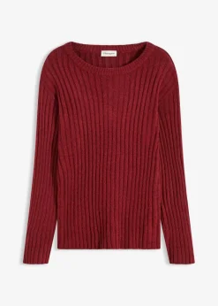 Damen bonprix Bekleidung·Umstandsmode|Bekleidung·Jeans|Gerippter Oversize-Pullover