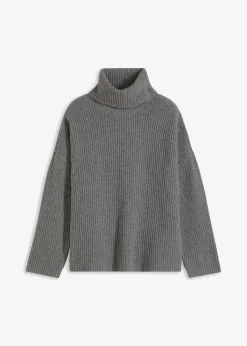 Clearance Gerippter Rollkragenpullover Damen Bekleidung·Umstandsmode|Bekleidung·Jeans