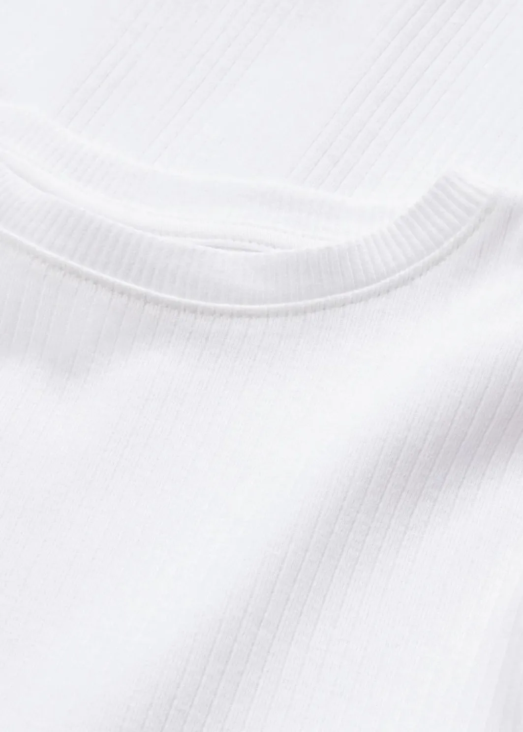 Damen bonprix Shirts & Tops|Basics|Geripptes Langarmshirt aus reiner Baumwolle