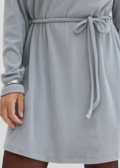 Hot Geripptes Minikleid Damen Bekleidung·Pullover & Strickjacken|Kleider