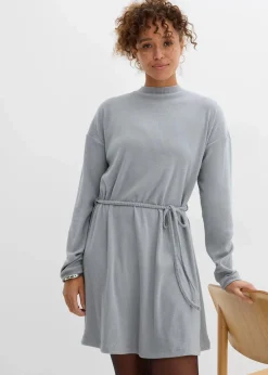 Hot Geripptes Minikleid Damen Bekleidung·Pullover & Strickjacken|Kleider