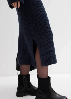 New Geripptes Strickkleid Damen Bekleidung·Umstandsmode|Bekleidung·Pullover & Strickjacken