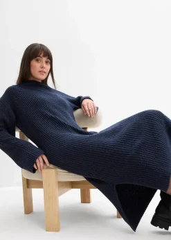 New Geripptes Strickkleid Damen Bekleidung·Umstandsmode|Bekleidung·Pullover & Strickjacken