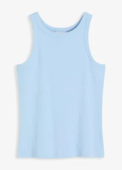 Damen bonprix Wäsche·Unterhemden|Bekleidung·Röcke|Geripptes Tanktop