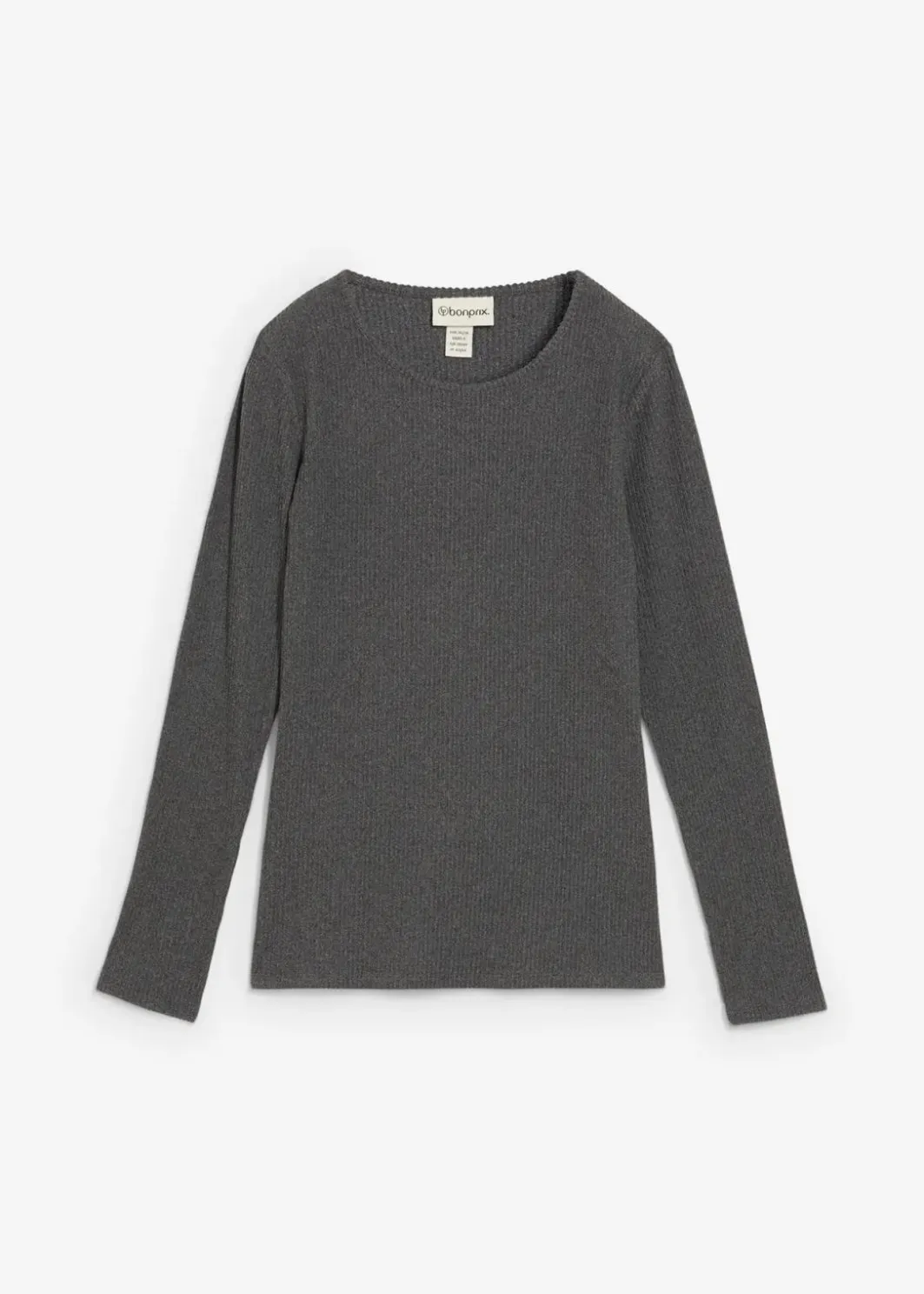 Outlet Geripptes Thermoshirt Damen Bekleidung·Jumpsuits|Bekleidung·Röcke