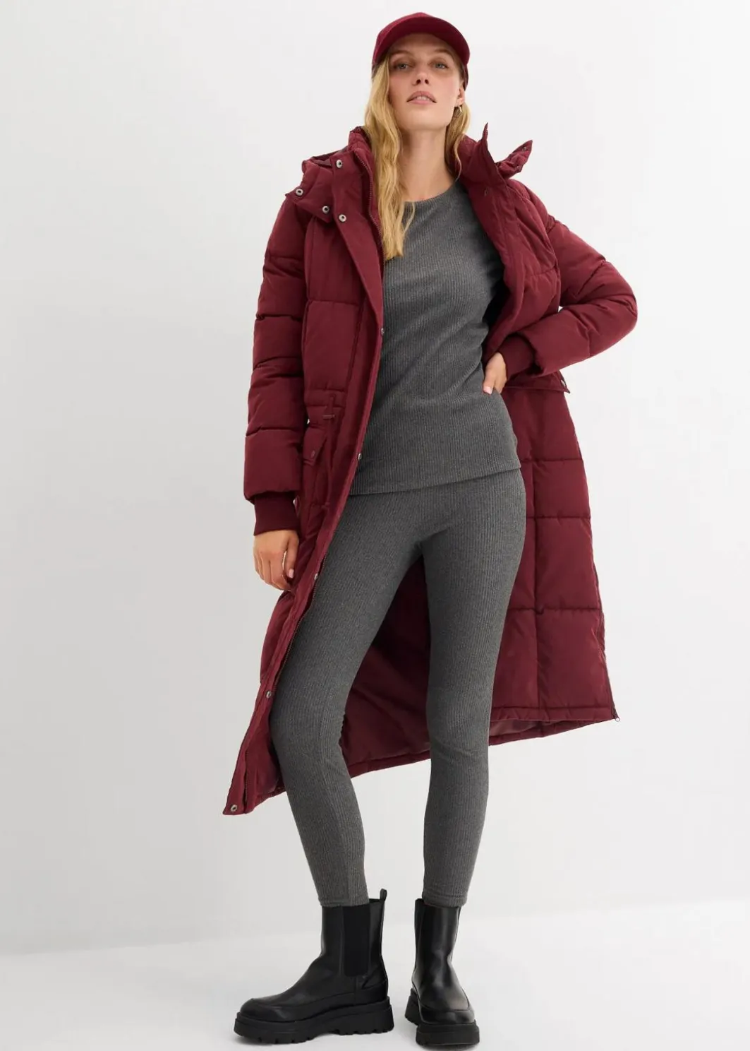 Outlet Geripptes Thermoshirt Damen Bekleidung·Jumpsuits|Bekleidung·Röcke