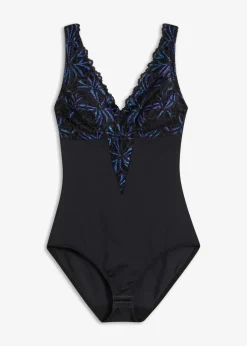 Damen bonprix Wäsche·Bodies|Wäsche·Shapewear|Geschmückter Shape Body mit mittlerer Formkraft