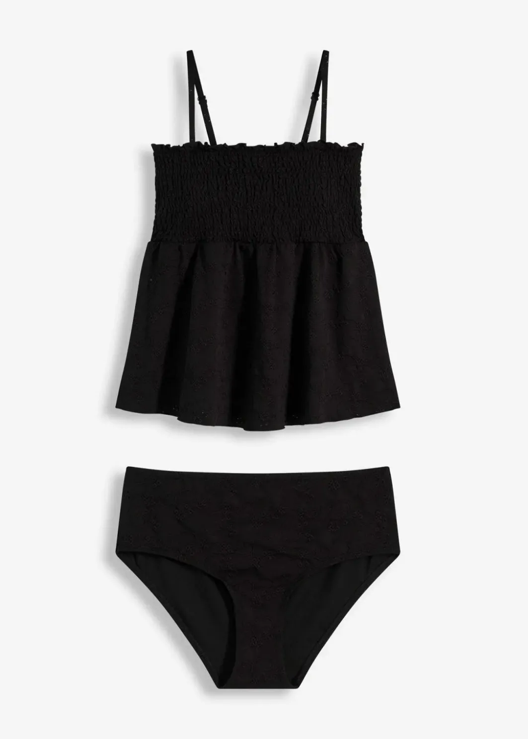 Hot Gesmokter Tankini (2-tlg.Set) Damen Tankinis|Bademode·Tankinis