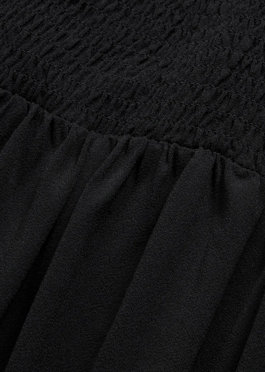 Damen bonprix Bekleidung·Pullover & Strickjacken|Kleider|Gesmoktes Trägerkleid aus leichtem Crêpe