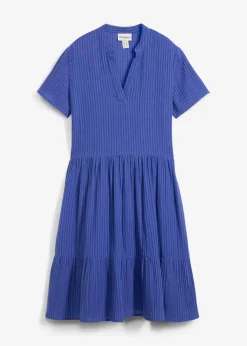 Damen bonprix Bekleidung·Pullover & Strickjacken|Kleider|Gestreiftes Kleid aus Musselin