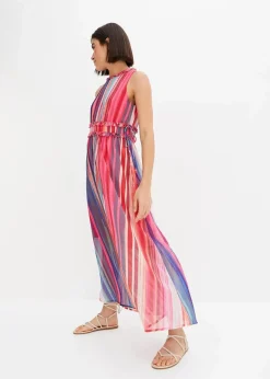 Damen bonprix Kleider|Nachhaltigere Materialien|Gestreiftes Maxikleid