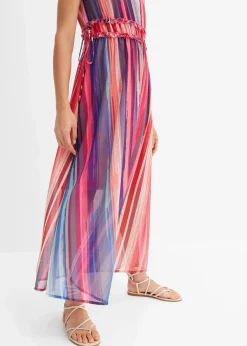Damen bonprix Kleider|Nachhaltigere Materialien|Gestreiftes Maxikleid