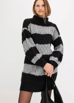 Damen bonprix Bekleidung·Umstandsmode|Bekleidung·Pullover & Strickjacken|Gestreiftes Strickkleid