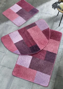 Clearance Getuftete Badematte mit Pastell- Farben Badematten