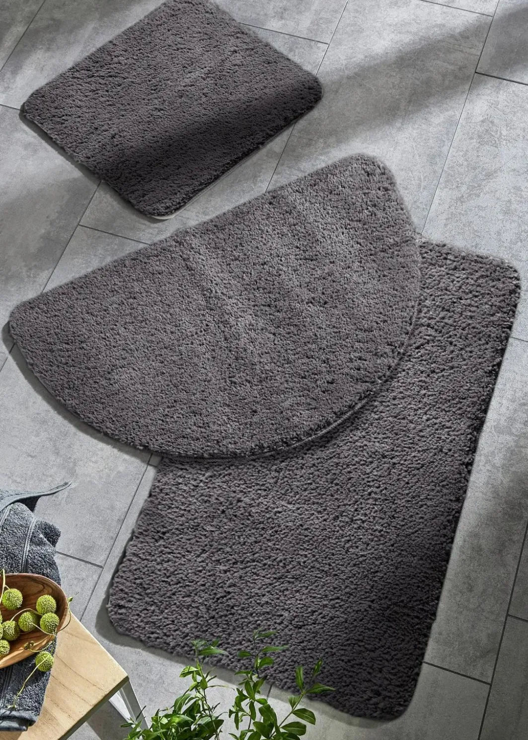 Online Getuftete Uni- Badematte mit hohem Flor Badematten