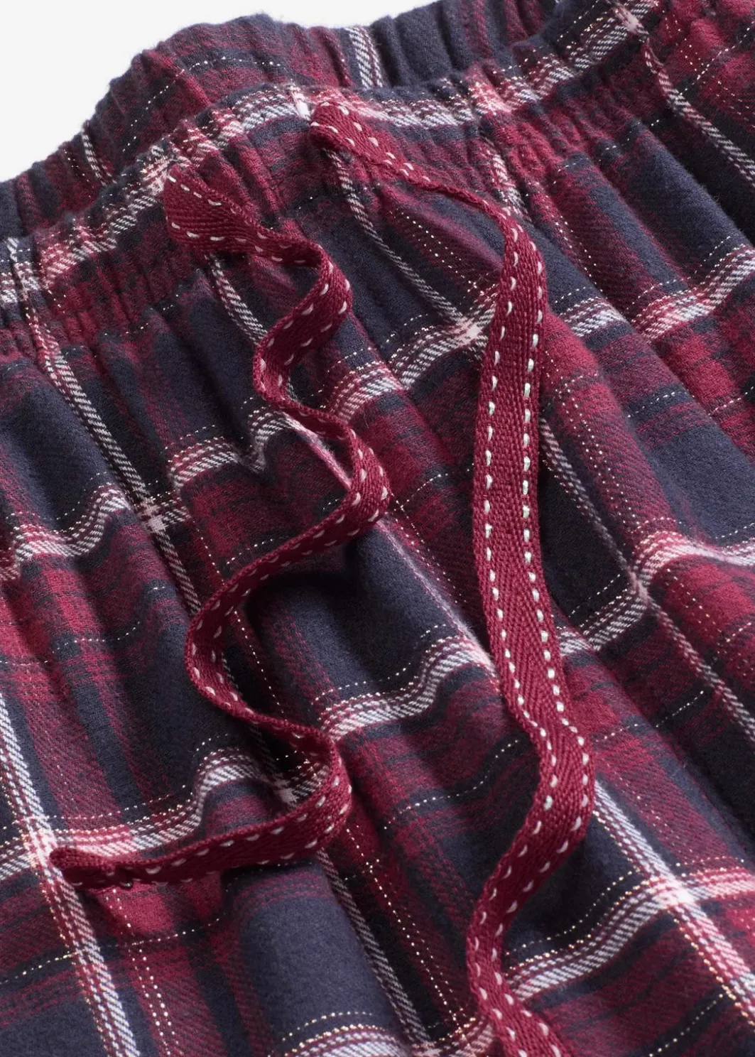 Clearance Gewebte Pyjamahose aus Flanell mit Geschenktasche Damen Wäsche·Nachtwäsche|Nachtwäsche