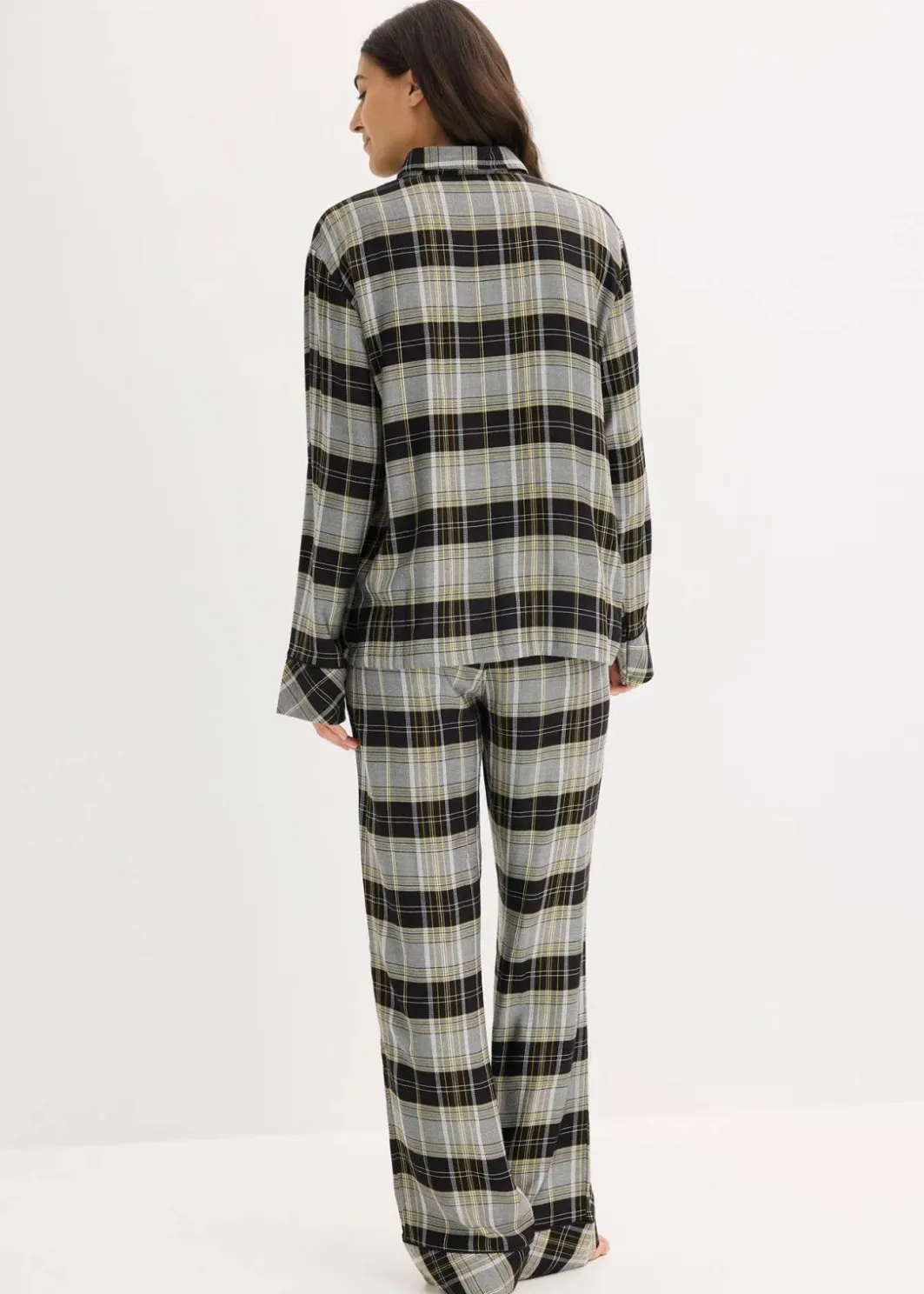 Hot Gewebter Flanell Pyjama Damen Wäsche·Nachtwäsche|Nachtwäsche